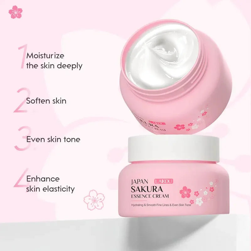 Japan Sakura Essence Cream Cherry Blossom Facial Cream 60G